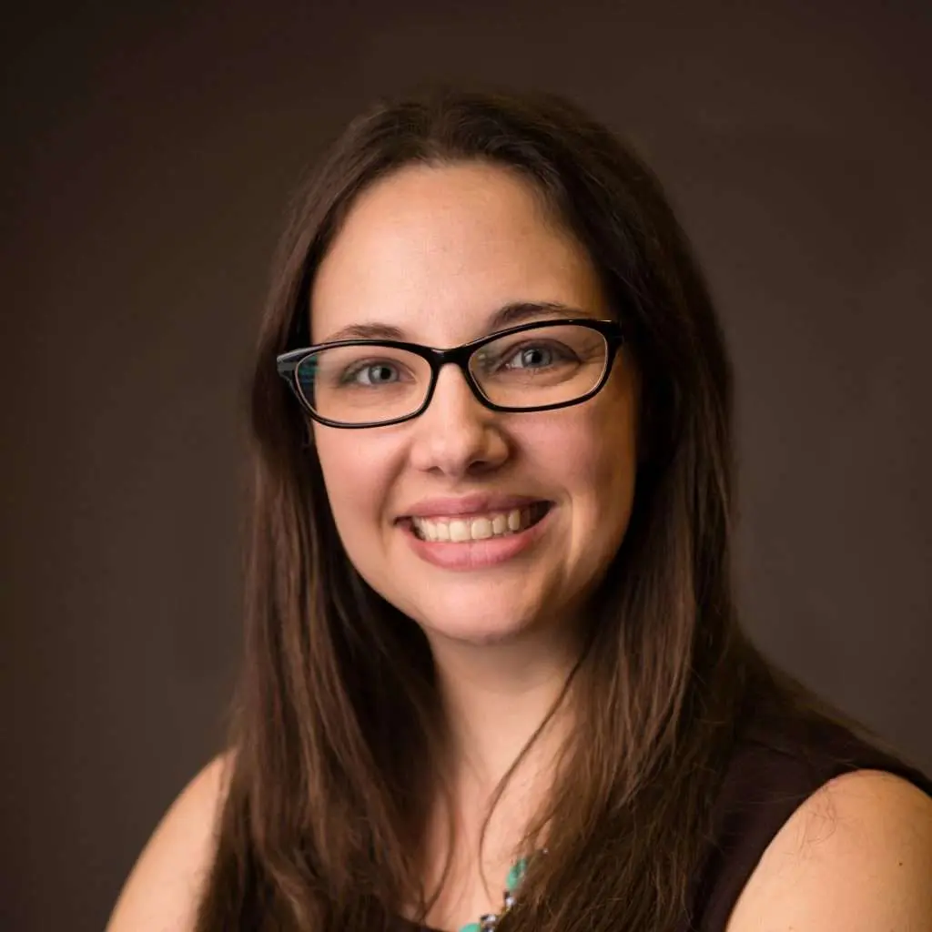 Woman smiling