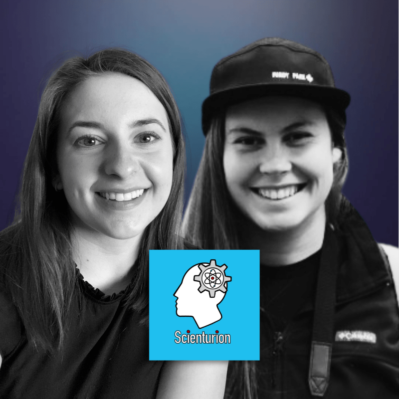 Gabrielle St-Arnaud et Isabelle Boudreau Julien du balado Scienturion