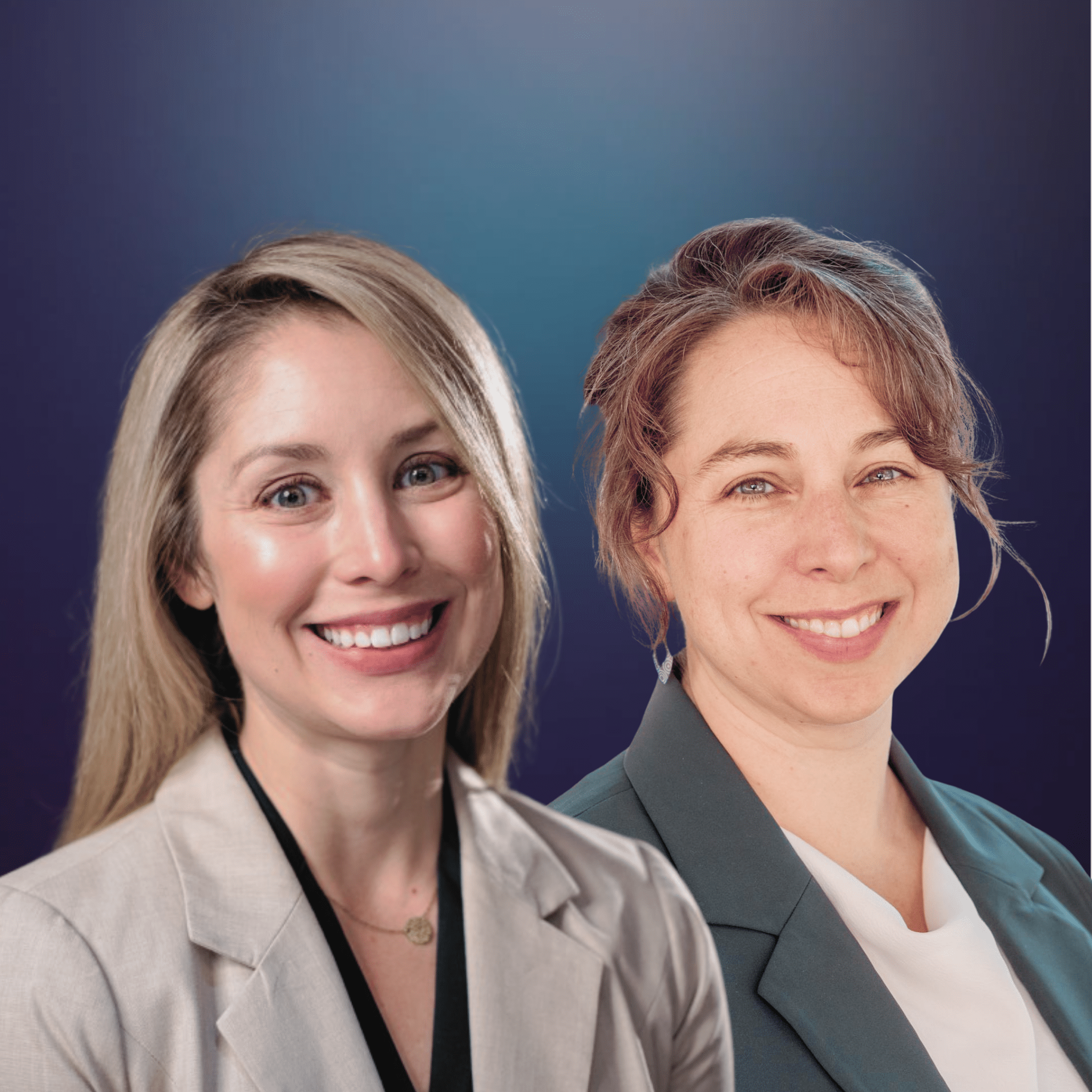 Jackie Hoermann-Elliott and JEnna Morton-Aiken